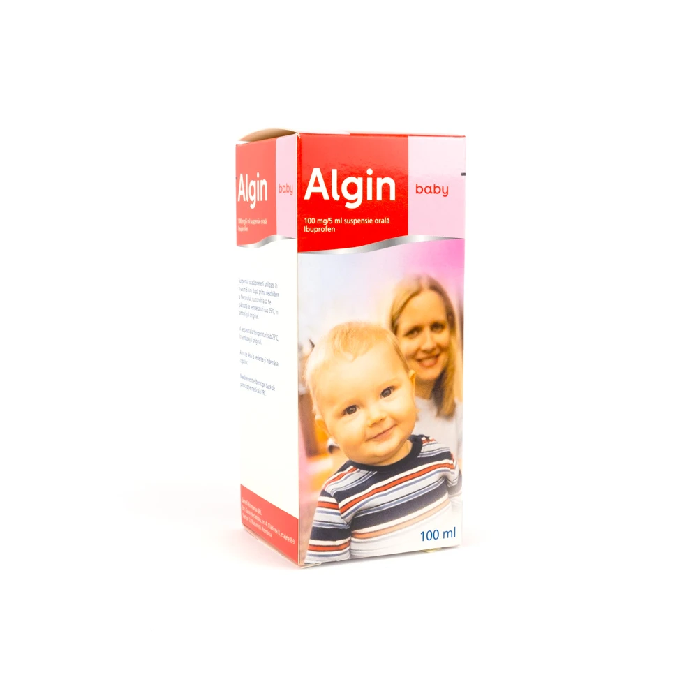 Algin baby 100 mg/5 ml / 100 ml suspensie orală