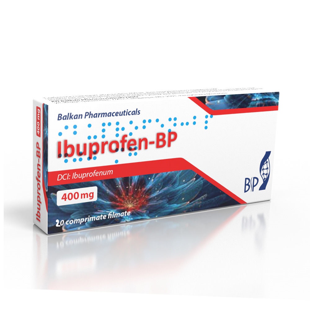 Ibuprofen-BP 400 mg comprimate filmate