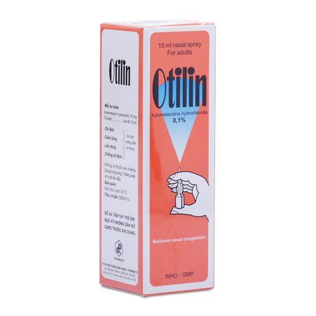 Otilin 1 mg/ml / 15 ml spray nazal cu doze măsurate, soluție
