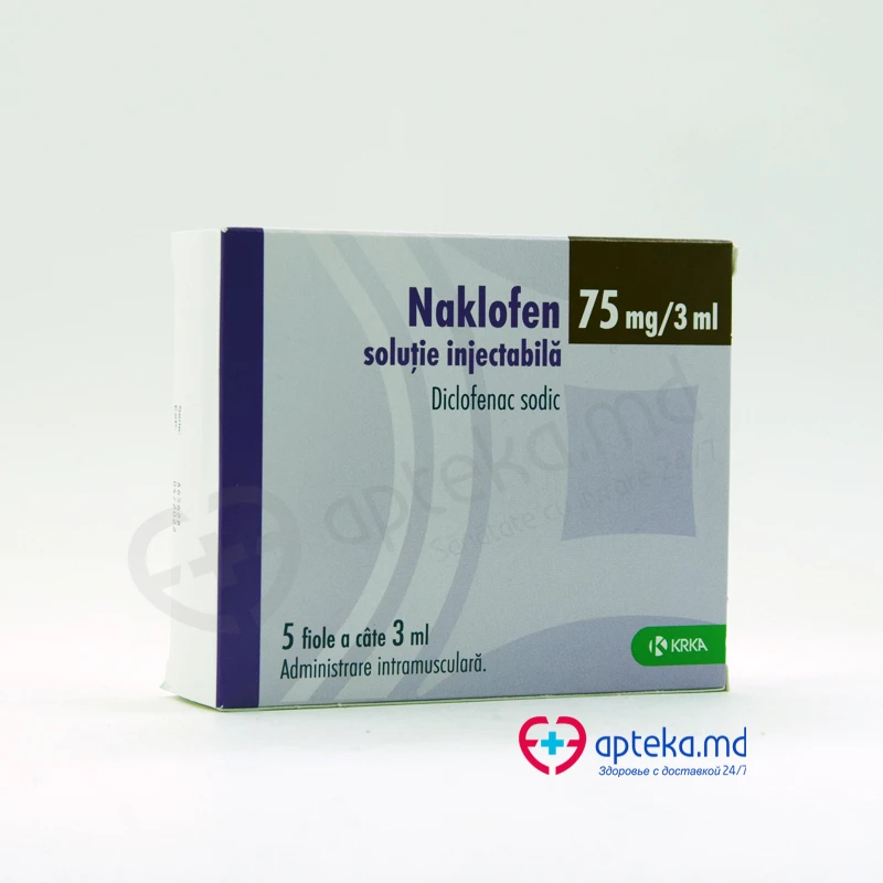 Naklofen 75 mg/3 ml soluţie injectabilă