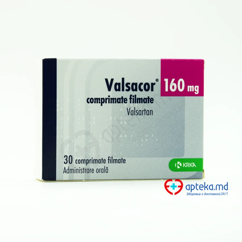 Valsacor 160 mg comprimate filmate