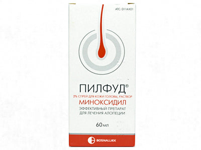 Pilfud 20 mg/ml / 60 ml spray cutanat, soluţie
