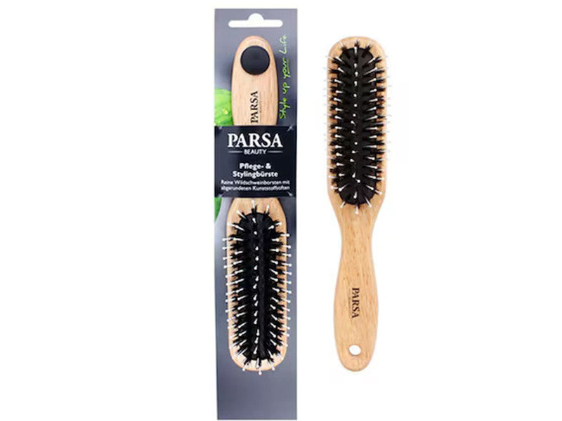 PARSA Beauty Perie de par din lemn de cauciuc Long