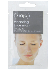 Ziaja Purificatoare cu argila gri p/u ten gras combinat 7 ml Mască 1 comp