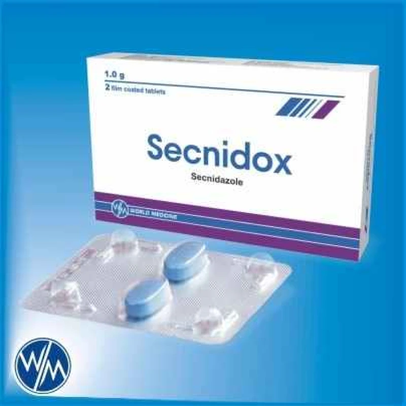 Secnidox 1000 mg comprimate filmate