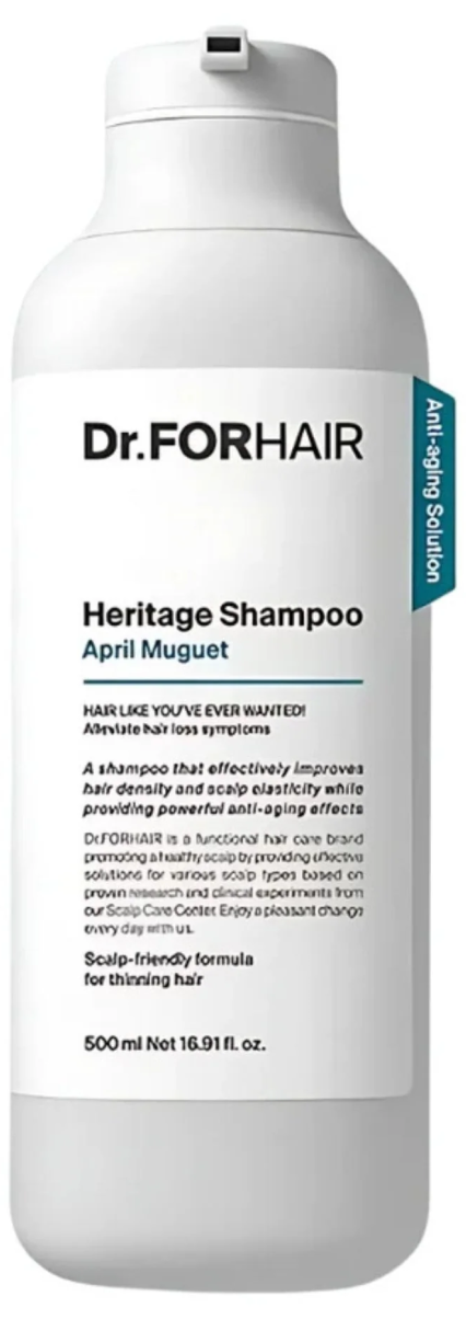 Dr.Forhair, Heritage Shampoo April Muguet, 500 ml