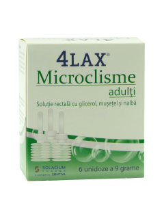 4Lax microclisme adulți unidoze N6