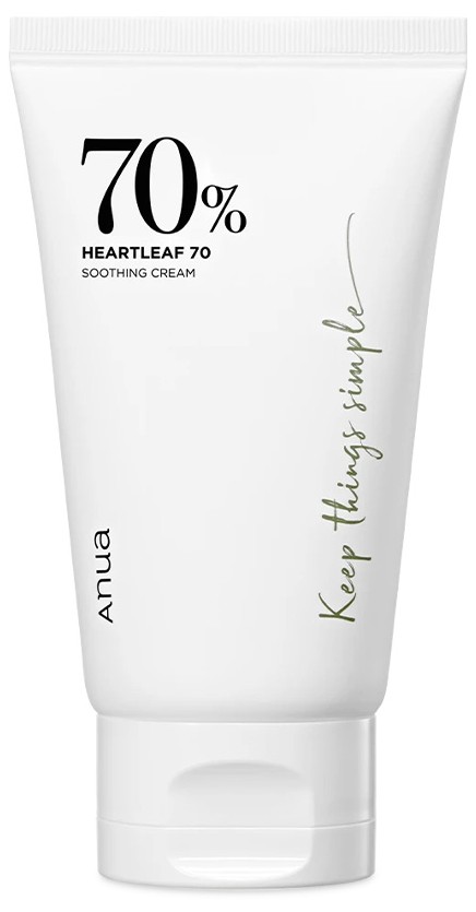 Cremă calmantă Anua, Heartleaf 70% Soothing Сream, 100ml