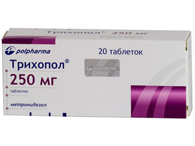 Trichopol 250 mg comprimate