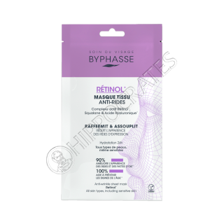 Byphasse fata din tesatura impotriva ridurilor cu retinol 18 ml Mască 18 ml