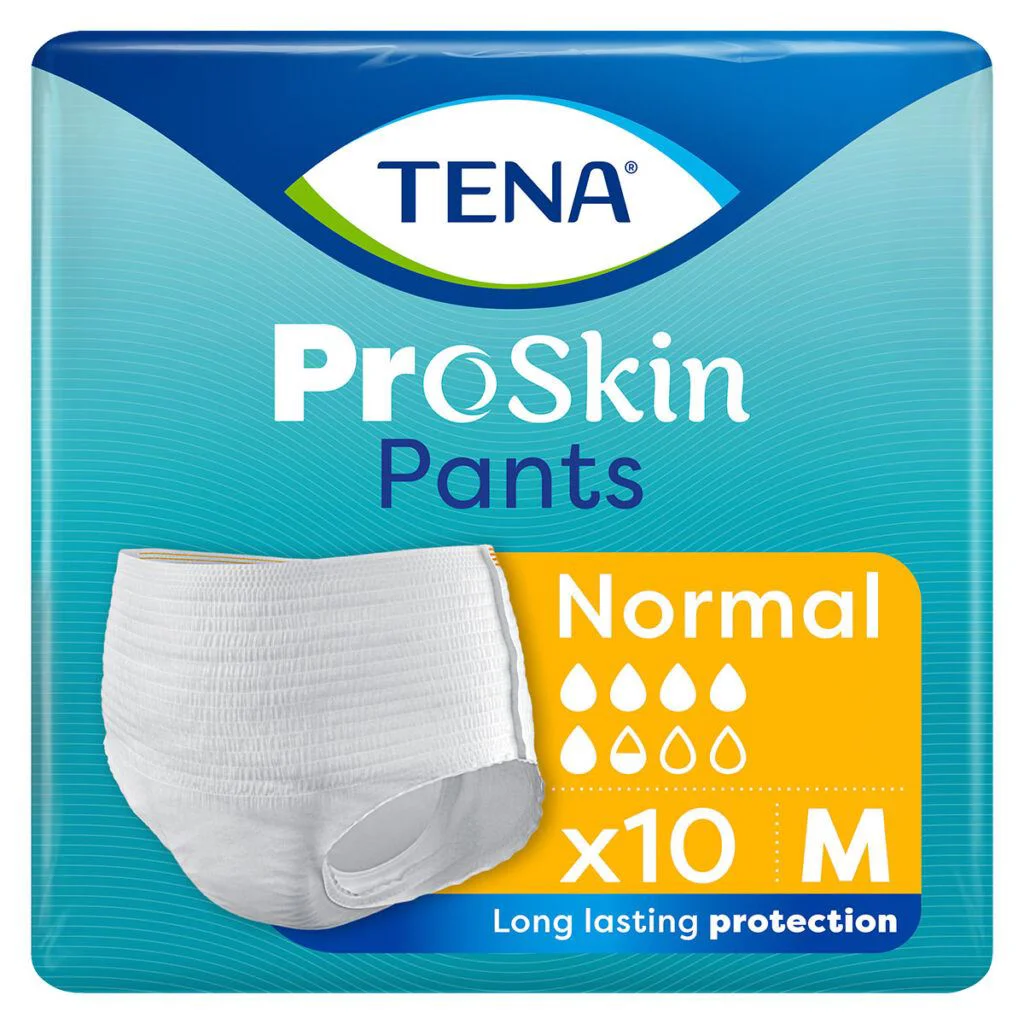 Scutece-chilotei pentru maturi Tena Pants Normal marimea M, 10 buc.