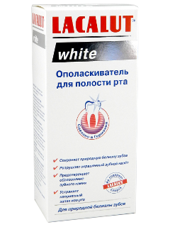 Lacalut Apă de gură White 300 ml