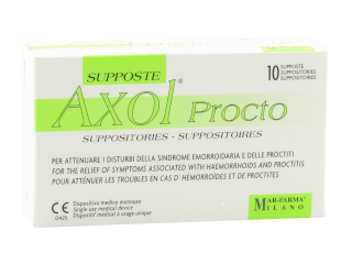 Axol Procto supozitoare N10