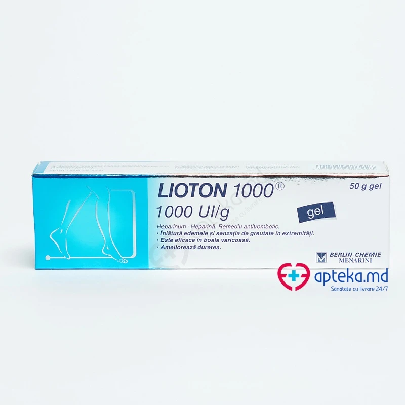 Lioton 1000 1000 UI/g / 50 g gel