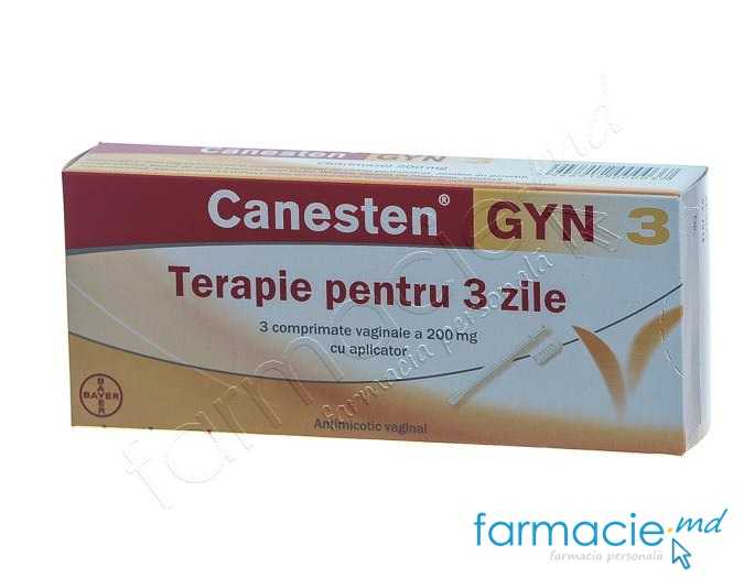 Canesten Gyn 3 200 mg comprimate vaginale