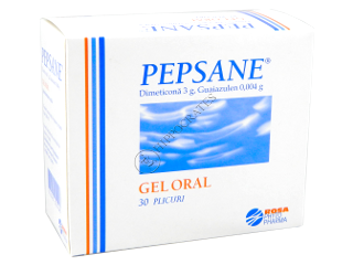 Pepsane 3 g/0,004 g / 10 g gel oral