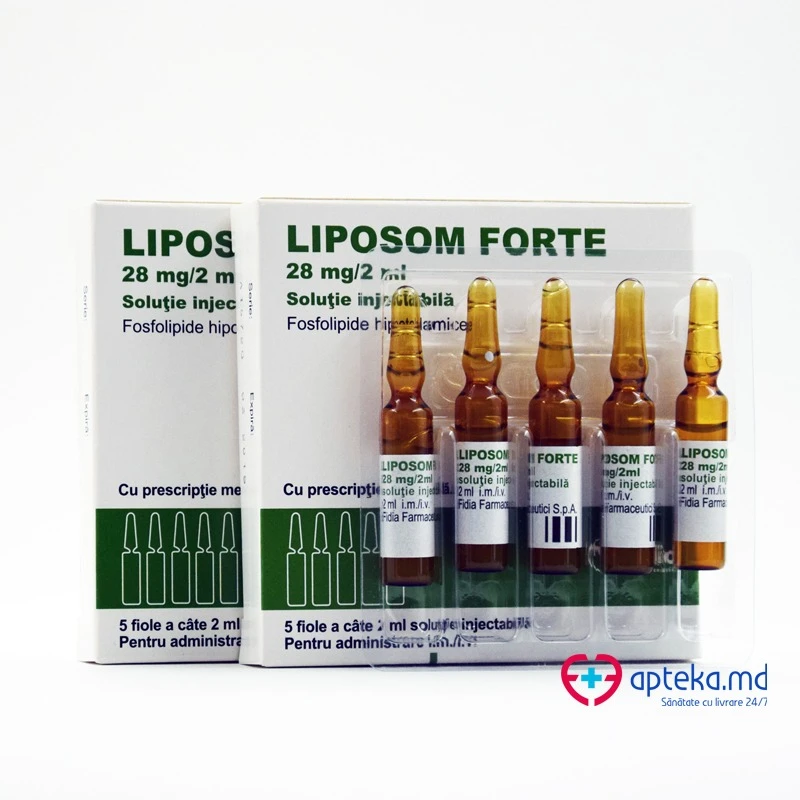 Liposom Forte 28 mg/2 ml soluţie injectabilă