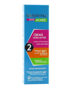 Farmec Gerovital Stop Acnee ultra-activa 15 ml Cremă 1 comp
