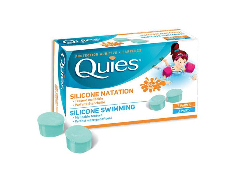 Quies Dopuri din silicon p/u inot copii 3 perechi