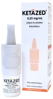 KETAZED 0,25 mg/ml / 10 ml picături oftalmice, soluţie