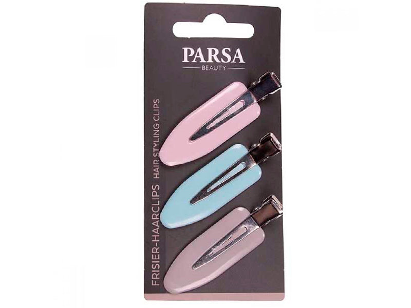 PARSA Beauty Agrafe de par multicolor Satin 3 buc