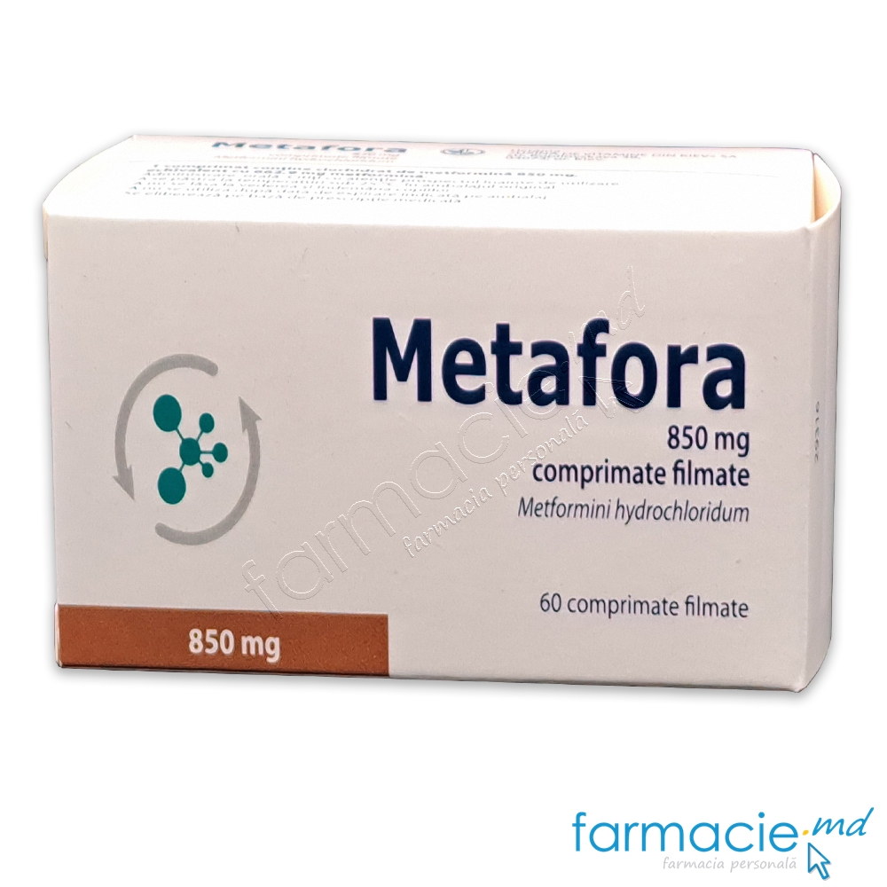 Metafora 850 mg comprimate filmate