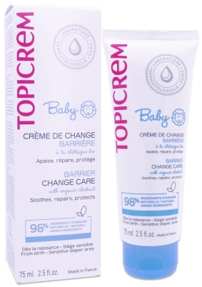 Topicrem Baby protectoare sub scutec 0 Cremă 75 ml