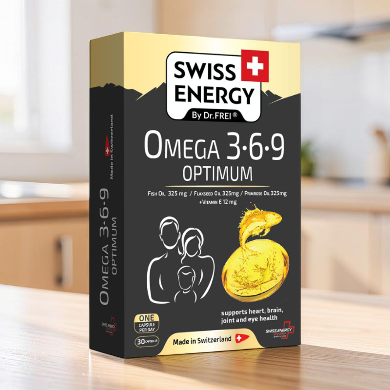 Omega 3-6-9 Swiss Energy Optimum, 30 capsule