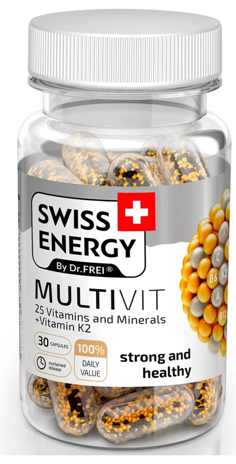 Swiss Energy Multivitamin N30 caps