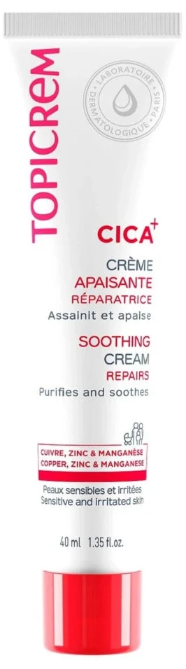 Topicrem Cica calmanta 0582101 Cremă 40 ml