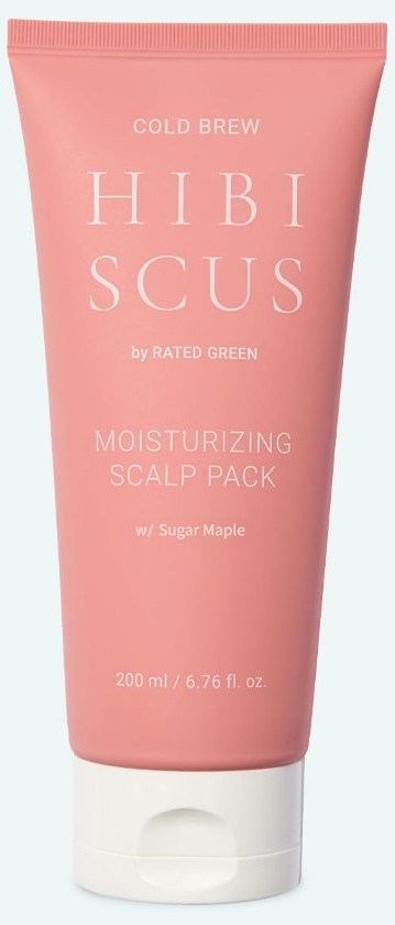 Rated Green, Cold Brew Hibiscus Moisturizing Scalp Pack Sugar, 200 ml