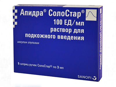 Apidra SoloStar 100 U/ml / 3 ml soluţie injectabilă în stilou injector preumplut