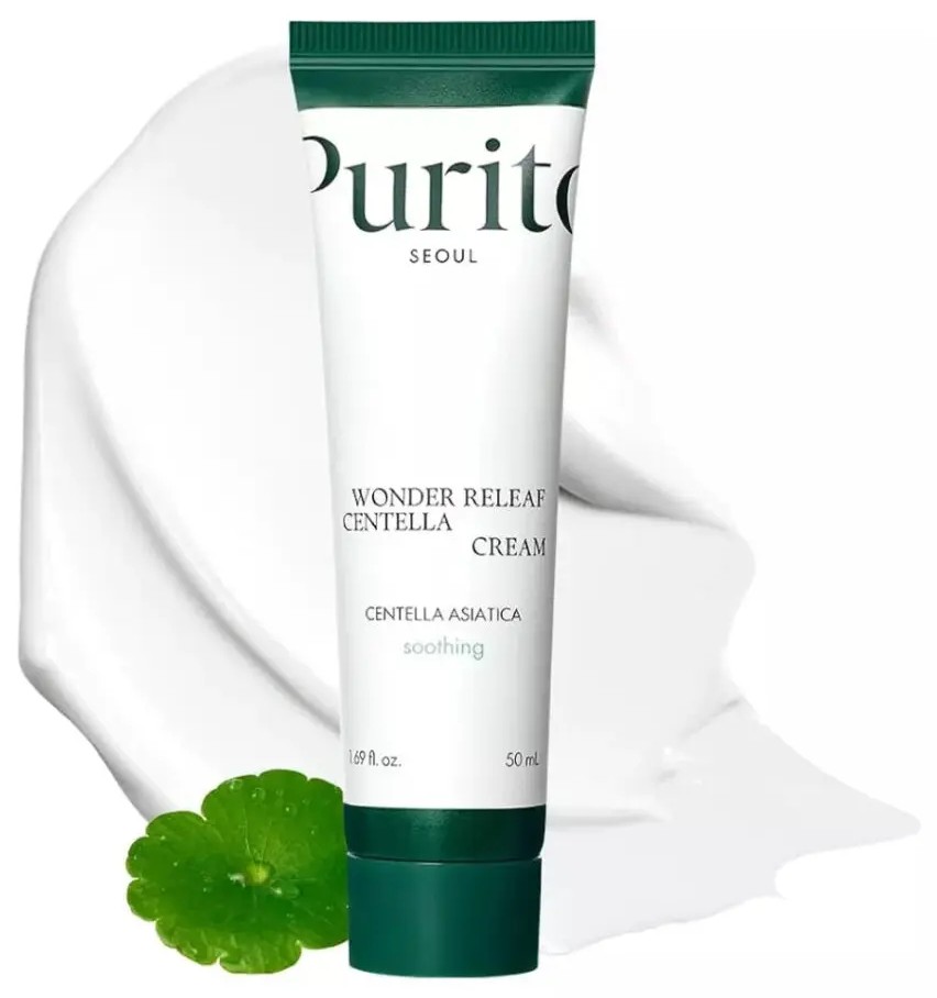 Crema de fata Purito, Wonder Releaf Centella Cream, 50 ml
