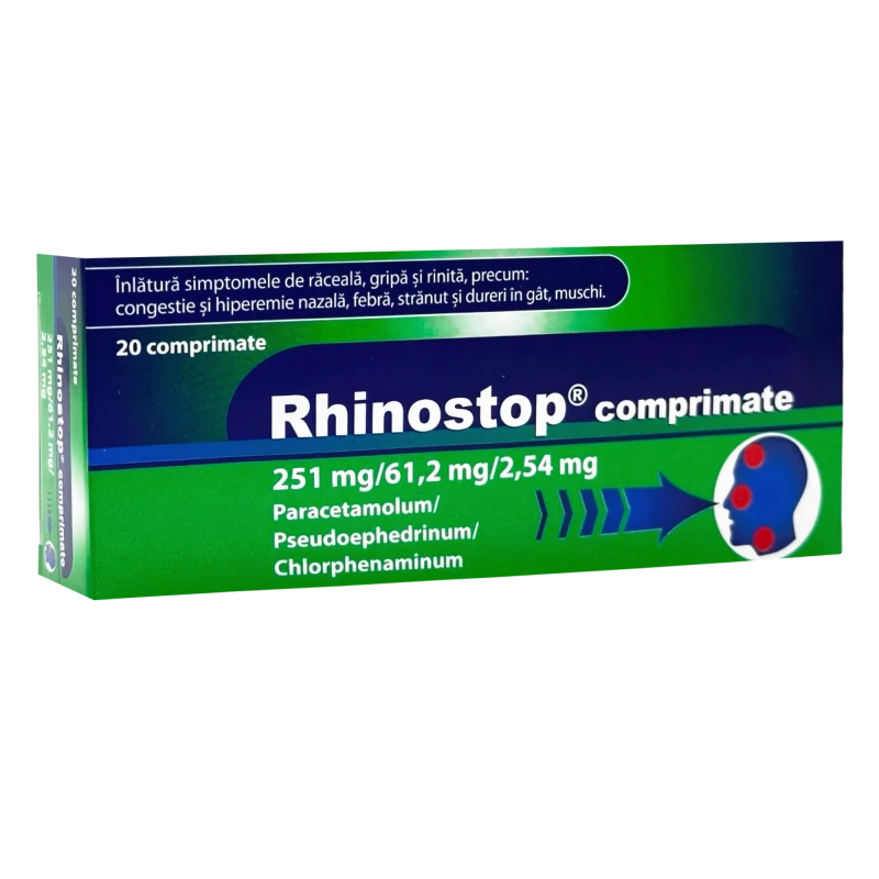 Rhinostop 251 mg/61,2 mg/2,54 mg comprimate