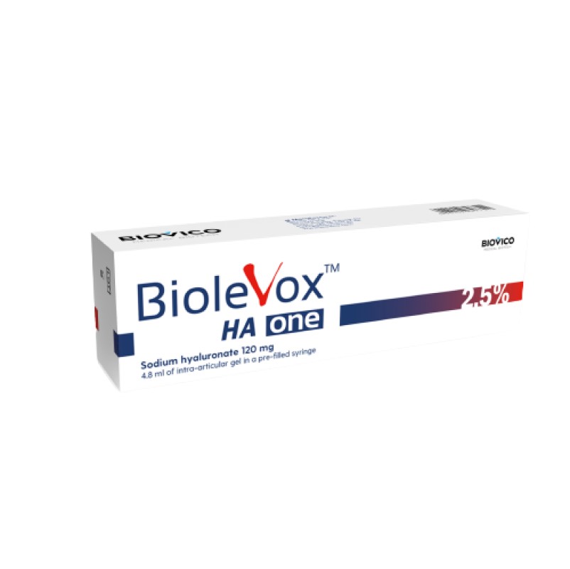 Biolevox HA One 2,5% (120 мг/4,8 мл) внутрисуставной гель