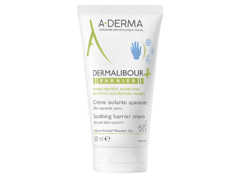 Pierre Fabre Ducray A-derma Dermalibour + Barrier pu maini 50ml Cremă 50 ml