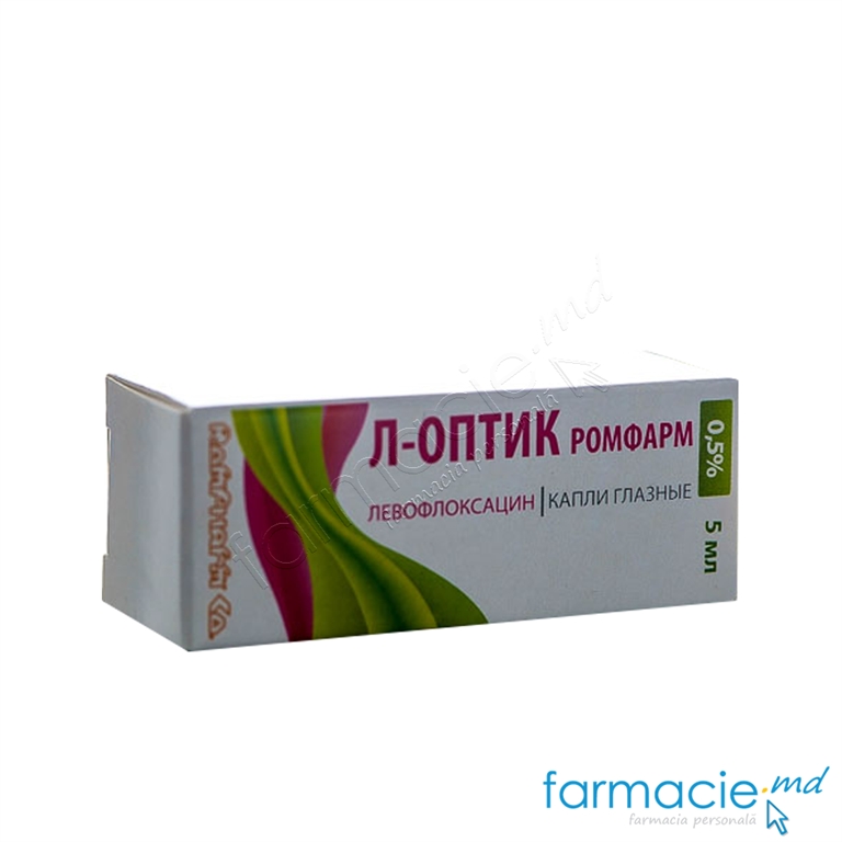 L-Optic Rompharm 5 mg/ml / 5 ml picături oftalmice, soluţie