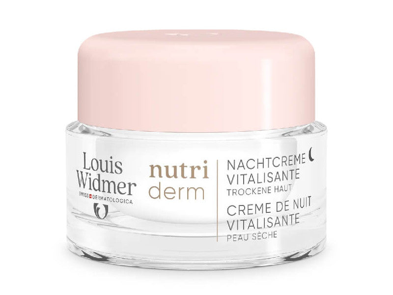 Louis Widmer Nutriderm de noapte revitalizanta 0% parfum 50ml Cremă 50 ml