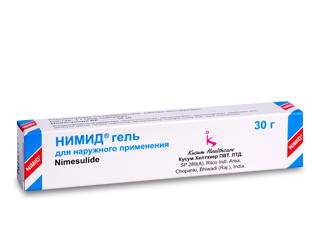 Nimid 10 mg/g / 30 g gel
