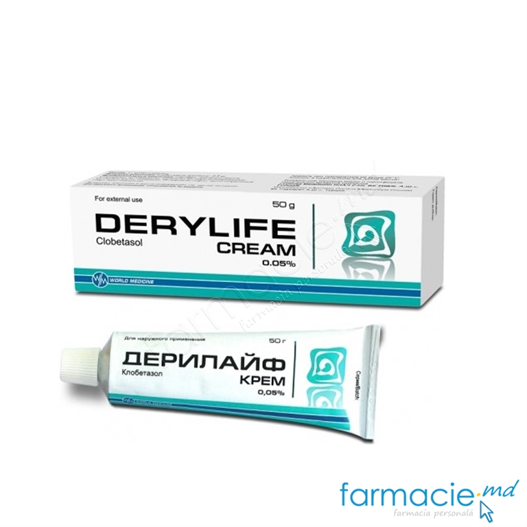 Derylife 0,5 mg/g / 50 g cremă