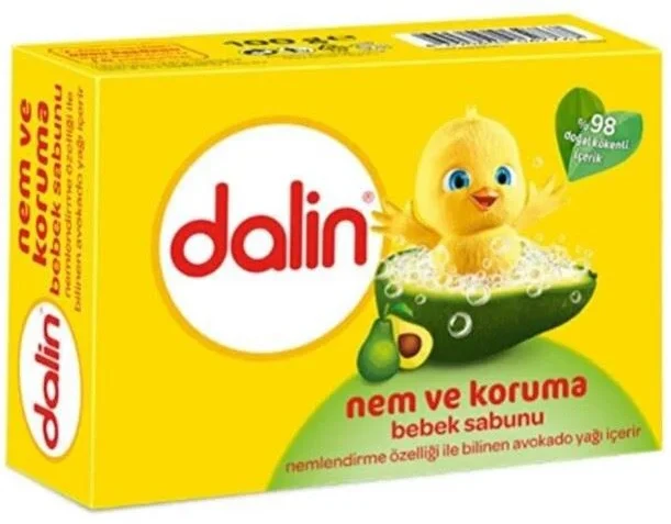 Sapun pentru copii Dalin cu avocado, 100 g