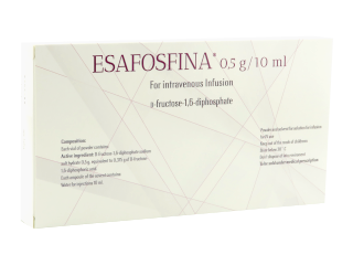 ESAFOSFINA 5 g/50 ml pulbere şi solvent pentru soluţie perfuzabilă