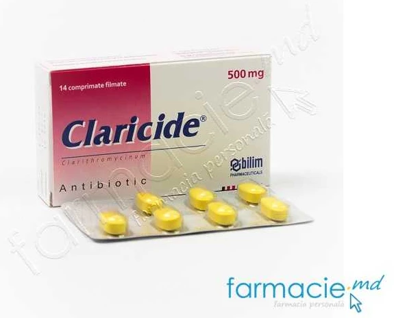 Claricid 500 mg comprimate filmate