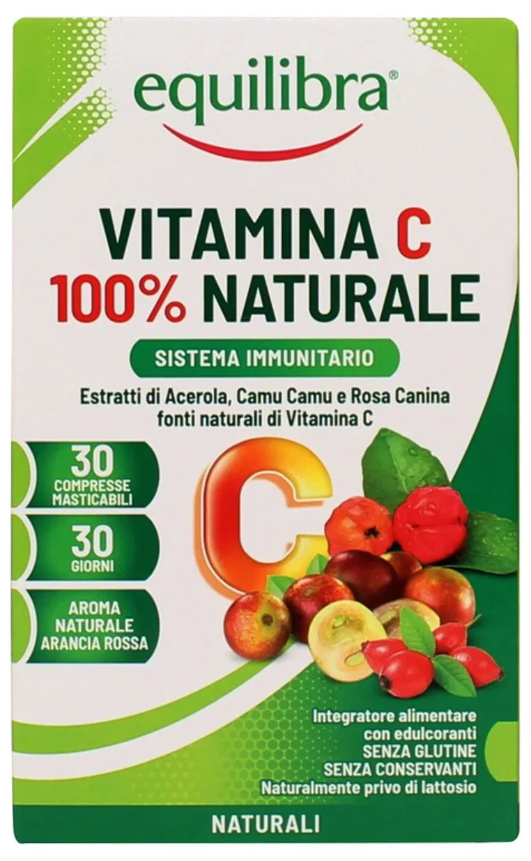 Supliment alimentar Equilibra Vitamina C, 30 comprimate