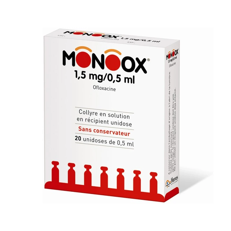 MONOOX 1,5 mg/0,5 ml picături oftalmice, soluţie în recipient unidoză