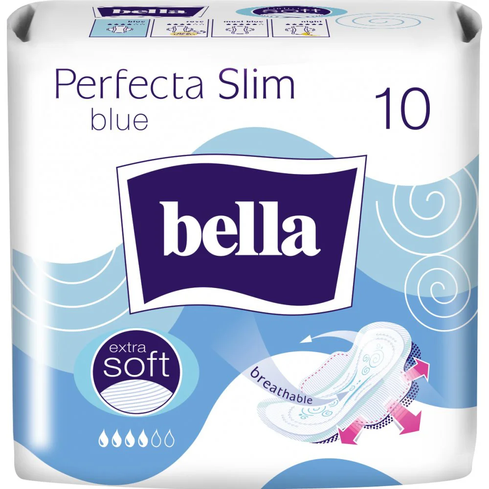 Absorbante Bella Perfecta Slim Blue, 10 buc.