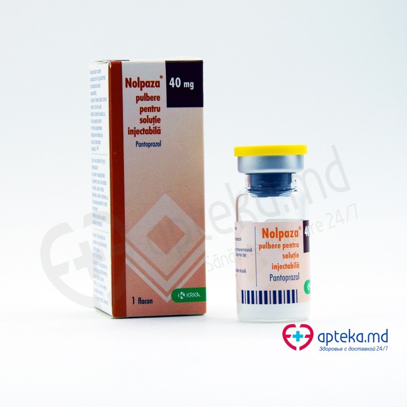 Nolpaza 40 mg pulbere pentru soluţie injectabilă