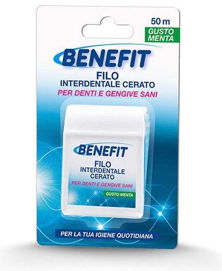 Ață dentară Benefit Mentol 50 м