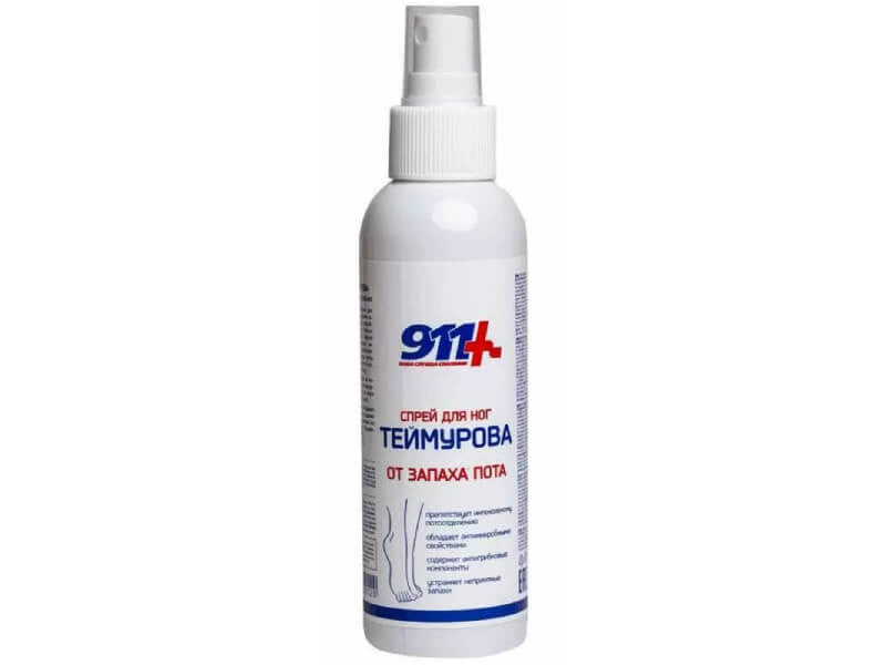 911 Teimurov spray pentru picioare 150 мл