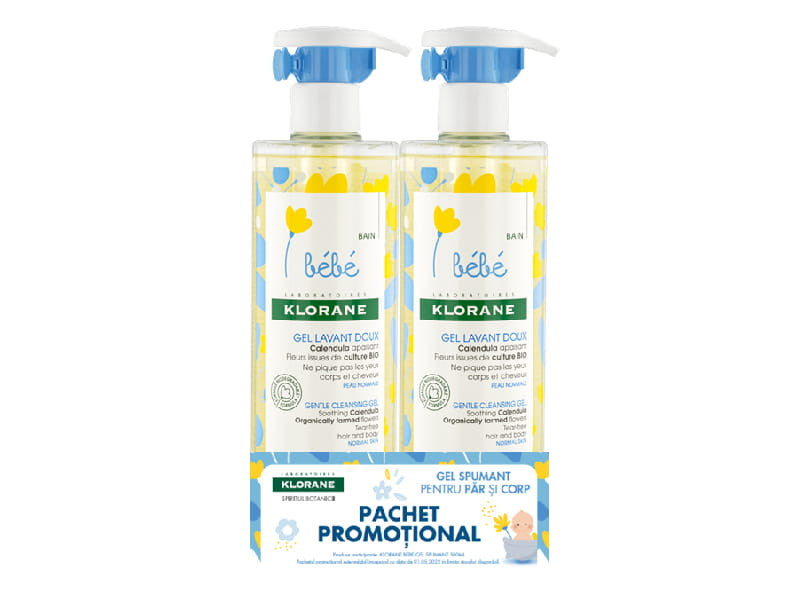 Pierre Fabre Klorane Bebe Gel spumant 500ml 1+1 500 ml